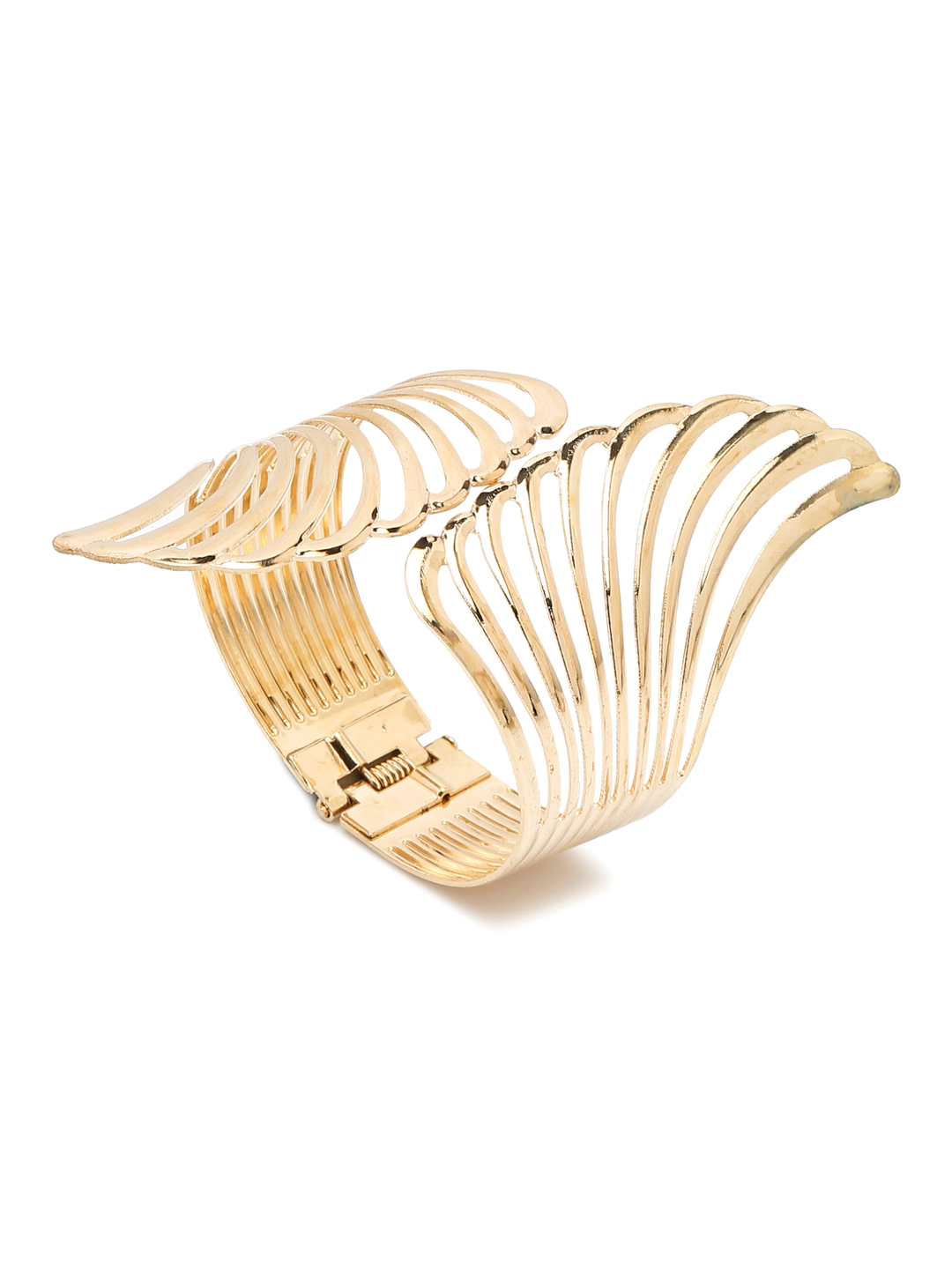 YouBella Jewellery Combo of 3 Cuff Bracelet Bangle for Girls and Women (Multi) (YBBN_91969)